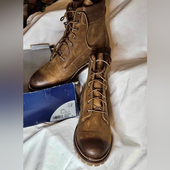 Captain/comfort/work Sebago boots.
Never worn. Leather uppers, Vibram soles. main image 6